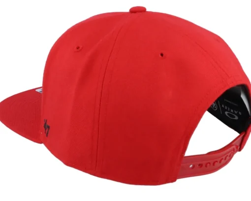B1b Ellipse Hat Red Line Snapback - Oakley