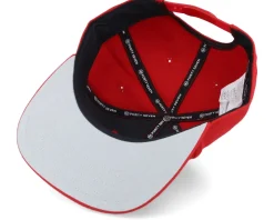 B1b Ellipse Hat Red Line Snapback - Oakley