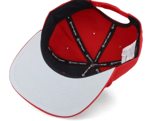 B1b Ellipse Hat Red Line Snapback - Oakley