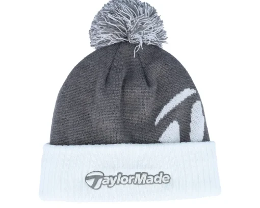 Bbobble Beanie Charcoal Pom - Taylor Made