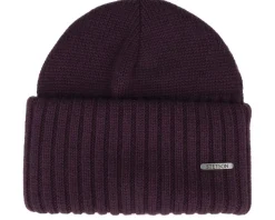 Beanie Merino Plum Cuff - Stetson
