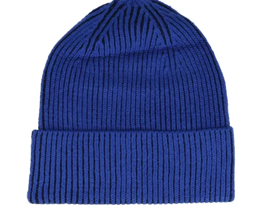 Beanie Narvik Brioche Blue Cuff - Dedicated