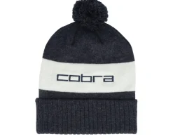 Beanie Navy Pom - Cobra