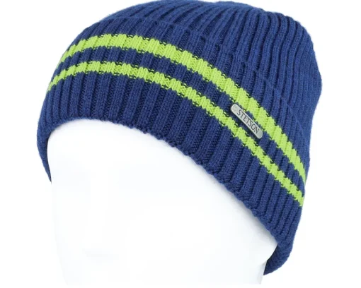 Beanie Wool-24 Royal Blue Cuff - Stetson
