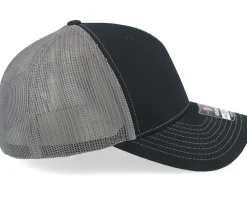 Bear Engraved 112 Split Black/Charcoal Trucker - Wild Spirit
