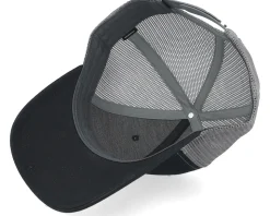 Bear Engraved 112 Split Black/Charcoal Trucker - Wild Spirit