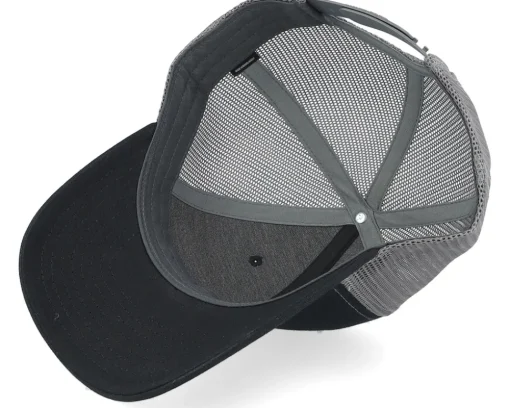 Bear Engraved 112 Split Black/Charcoal Trucker - Wild Spirit