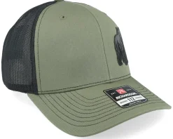 Bear Engraved 112 Split Loden/Black Trucker - Wild Spirit