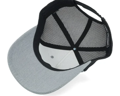 Bear Engraved 112fp Split Heather Grey/Black Trucker - Wild Spirit