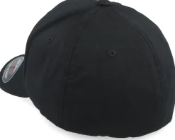 Bear Engraved Wooly Combed Black Flexfit - Wild Spirit