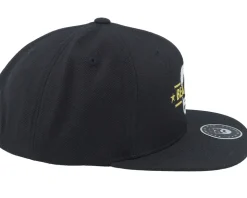 Beard Logo Black Snapback - Bearded Man