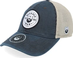 Beard Logo R 211 Navy/Khaki Trucker - Bearded Man