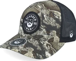 Beard Logo R 112pfp Realtree Excape/Black A-frame Trucker - Bearded Man