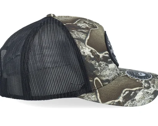 Beard Logo R 112pfp Realtree Excape/Black A-frame Trucker - Bearded Man