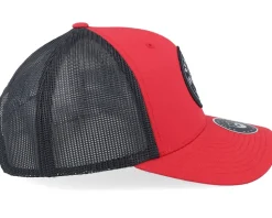 Beard Logo R Red/Black Trucker - Bearded Man