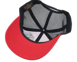 Beard Logo R Red/Black Trucker - Bearded Man