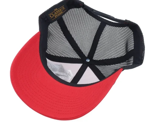 Beard Logo R Red/Black Trucker - Bearded Man
