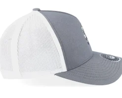 Bearded Calaveras Scull Grey/White Trucker - Bearded Man