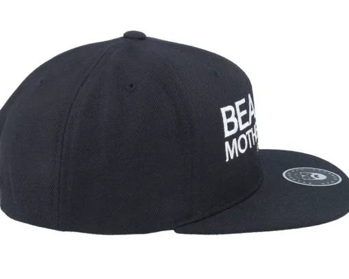 Bearded Mother Fu**ker Black/White Snapback - Bearded Man