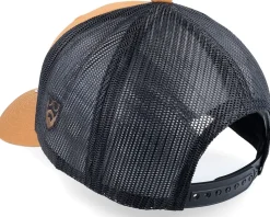 Bearded Rock Sign Scull Caramel/Black Trucker - Bearded Man