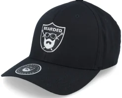 Bearded Sword Badge Black Flexfit - Bearded Man