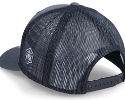 Because Im Dm Emblem Charcoal/Black Trucker - Critiql Hit