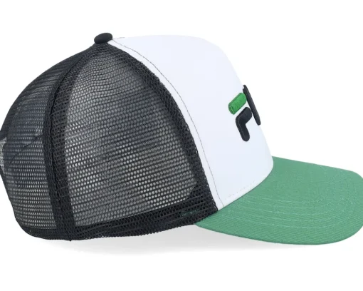 Beppu Cap Linear Logo White/Black/Fir Trucker - Fila