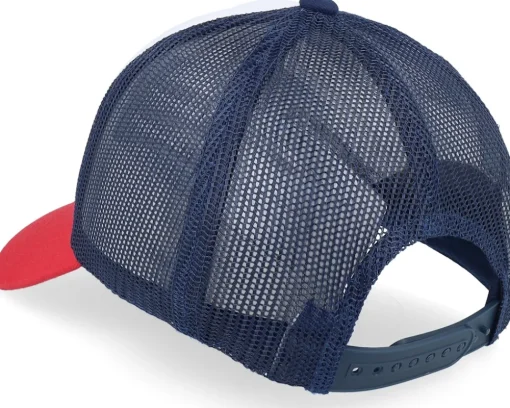Beppu Linear Logo White/Red/Blue Trucker - Fila
