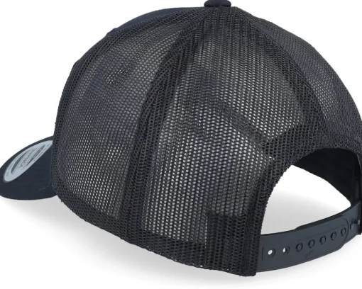 Big Bear Wide Patch Retro Black Trucker - Hunter