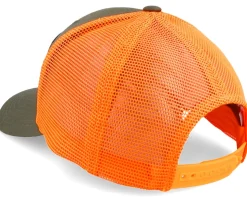 Big Boar Wide Mash/Fluorescent Orange Trucker - Hunter