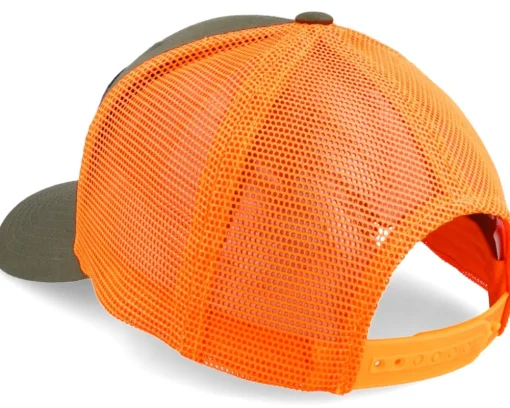 Big Boar Wide Mash/Fluorescent Orange Trucker - Hunter