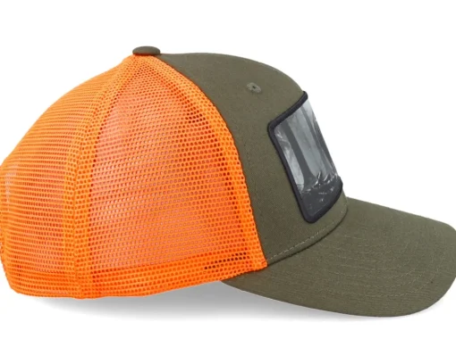 Big Boar Wide Mash/Fluorescent Orange Trucker - Hunter