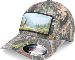 Big Deer Wide Mash/Fluorescent Orange Trucker - Hunter