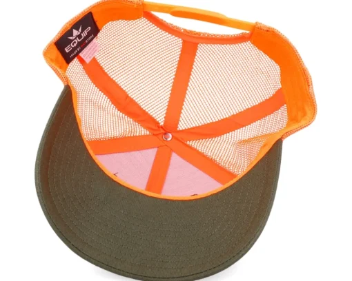 Big Moose Wide Mash/Fluorescent Orange Trucker - Hunter