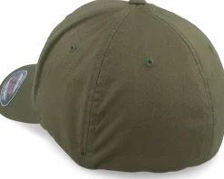 Big Mountain & Birds Patch Olive Flexfit - Wild Spirit