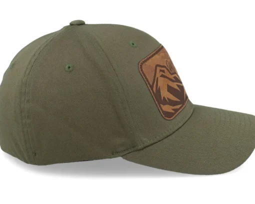 Big Mountain & Birds Patch Olive Flexfit - Wild Spirit