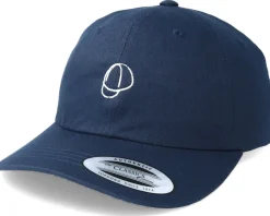 Bike Cap Navy/White Adjustable - Bike Souls