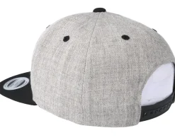 Biking Is Good Heather Grey Black Snapback - Bike Souls