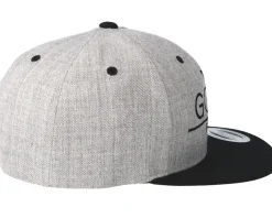 Biking Is Good Heather Grey Black Snapback - Bike Souls