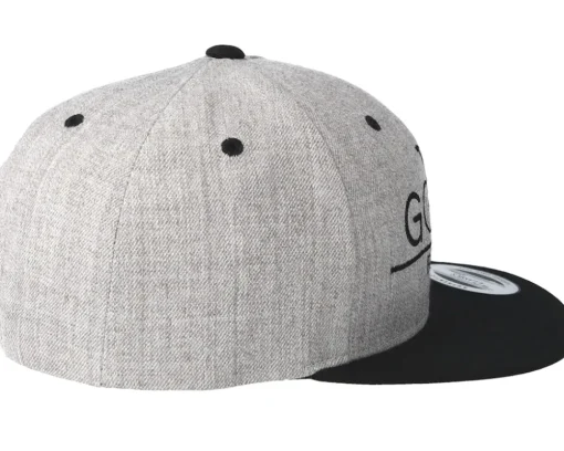 Biking Is Good Heather Grey Black Snapback - Bike Souls