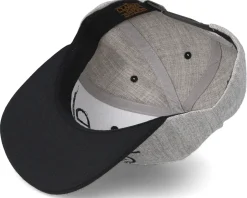 Biking Is Good Heather Grey Black Snapback - Bike Souls