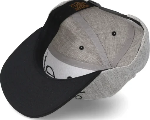 Biking Is Good Heather Grey Black Snapback - Bike Souls
