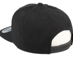 Bird Logo Black Snapback - Origami