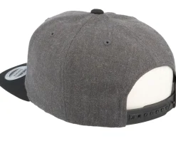 Bird Logo Charcoal Snapback - Origami