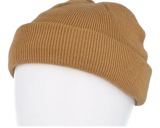 Biscuit Recycled Mini Fisherman Short Beanie - Beechfield