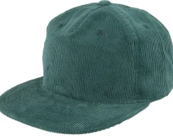 Black Cord 5-panel Halfmoon Snapback - Equip