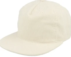 Black Cord 5-panel Halfmoon Snapback - Equip