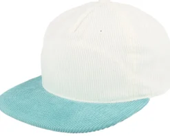 Black Cord 5-panel Halfmoon Snapback - Equip