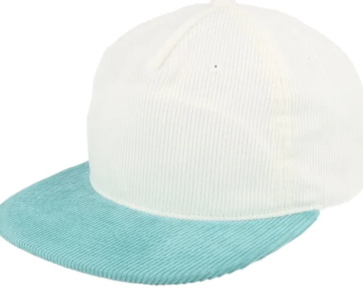 Black Cord 5-panel Halfmoon Snapback - Equip