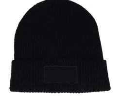 Black Fashion Patch Cuff - Beechfield